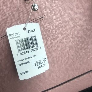 Coach Bags - NWT mini sierra satchel pink Coach Bags - NWT mini sierra satchel pink